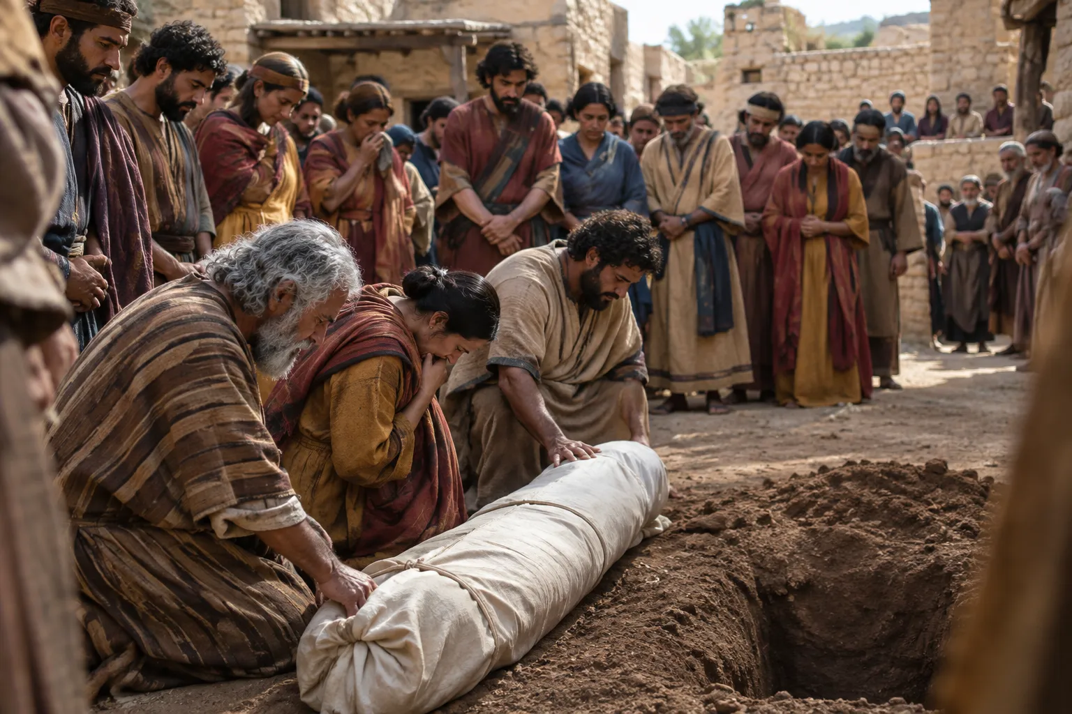 Samuel Buried at Ramah (1 Samuel 25:1)
