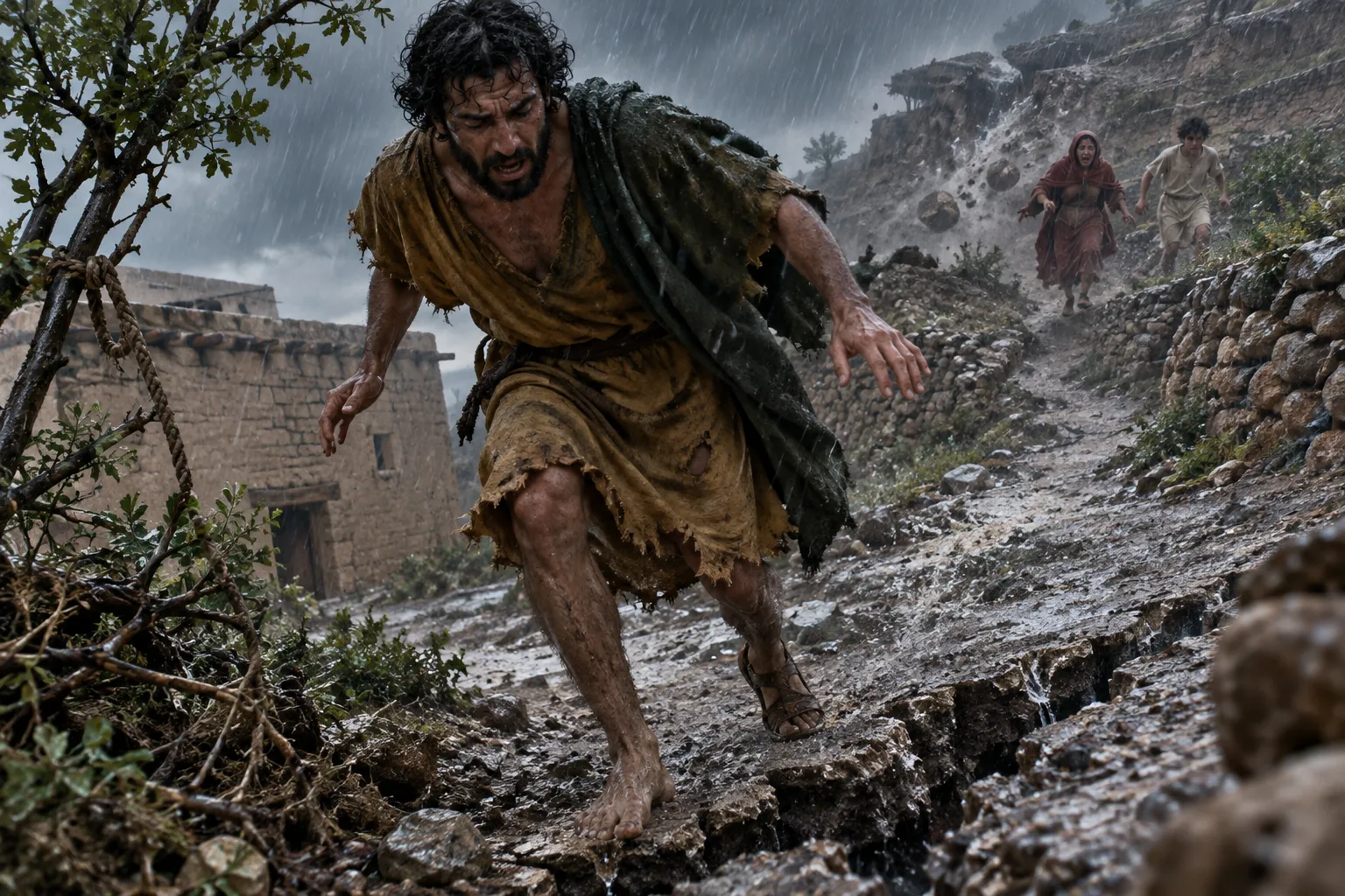 Terror, pit, and snare (Isaiah 24:17–20)