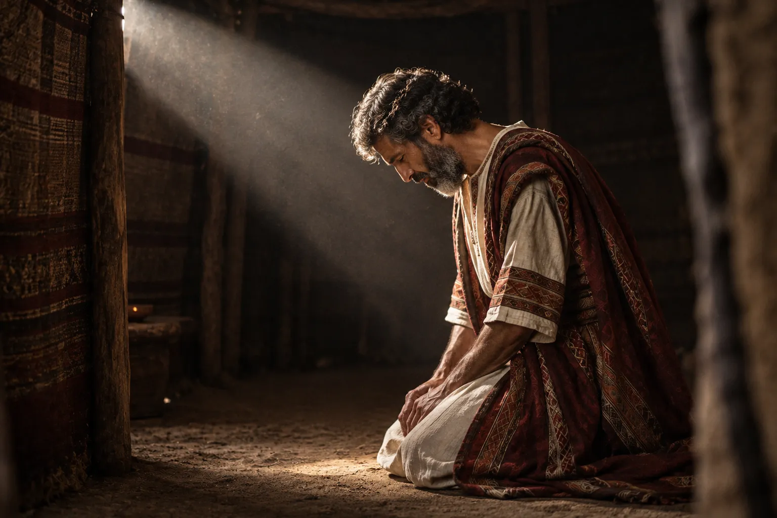 David Goes to Worship (2 Samuel 12:20)
