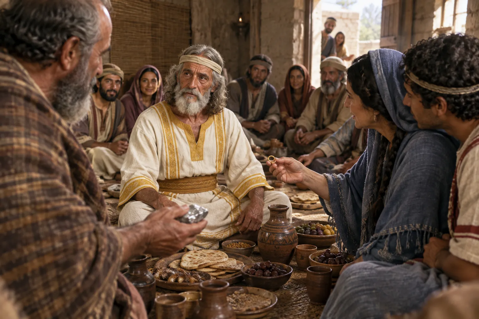 Job’s Household Comes to Comfort Him (Job 42:10–11)
