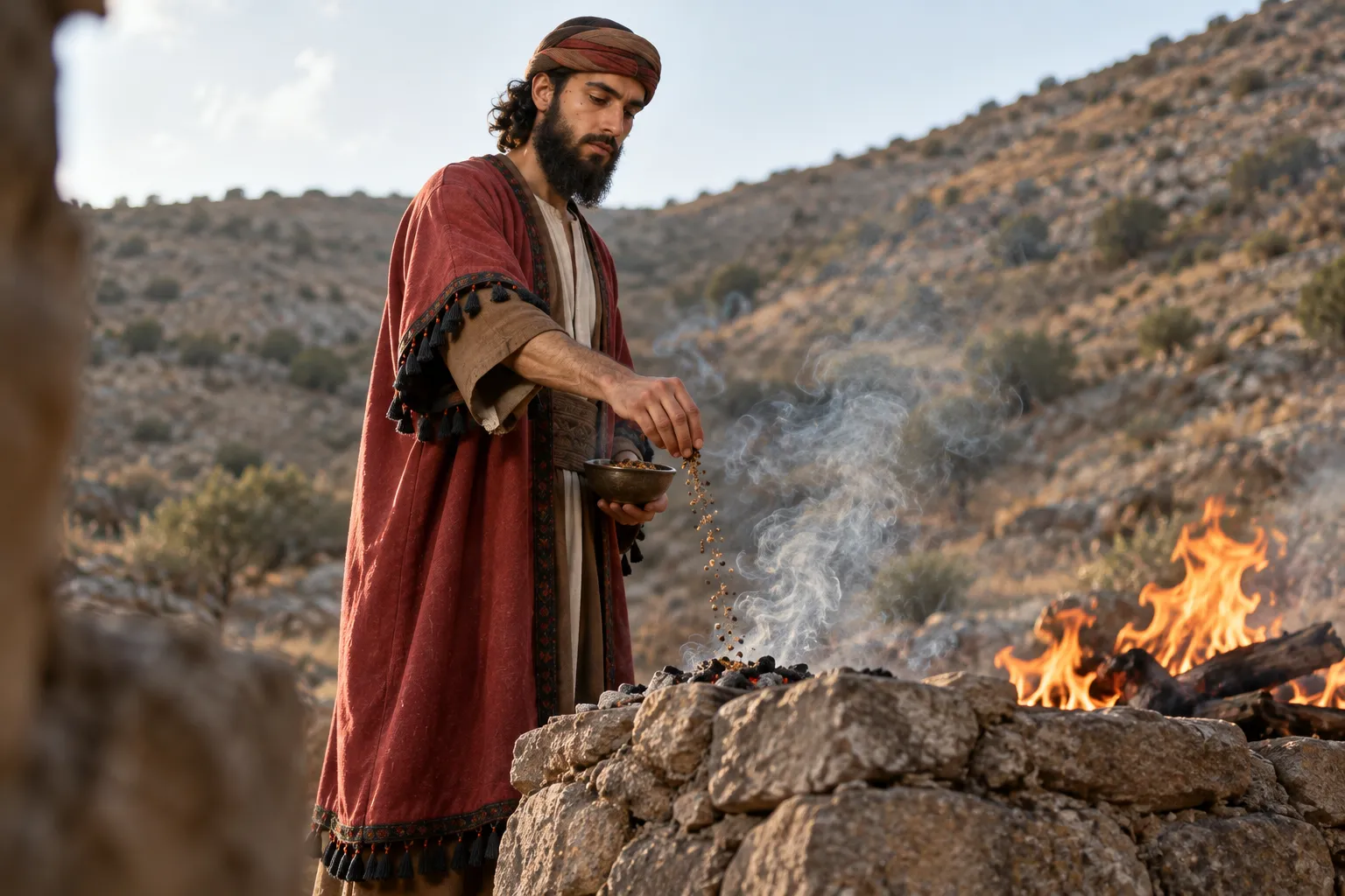 Incense in the Valley of Ben-hinnom (2 Chronicles 28:3)
