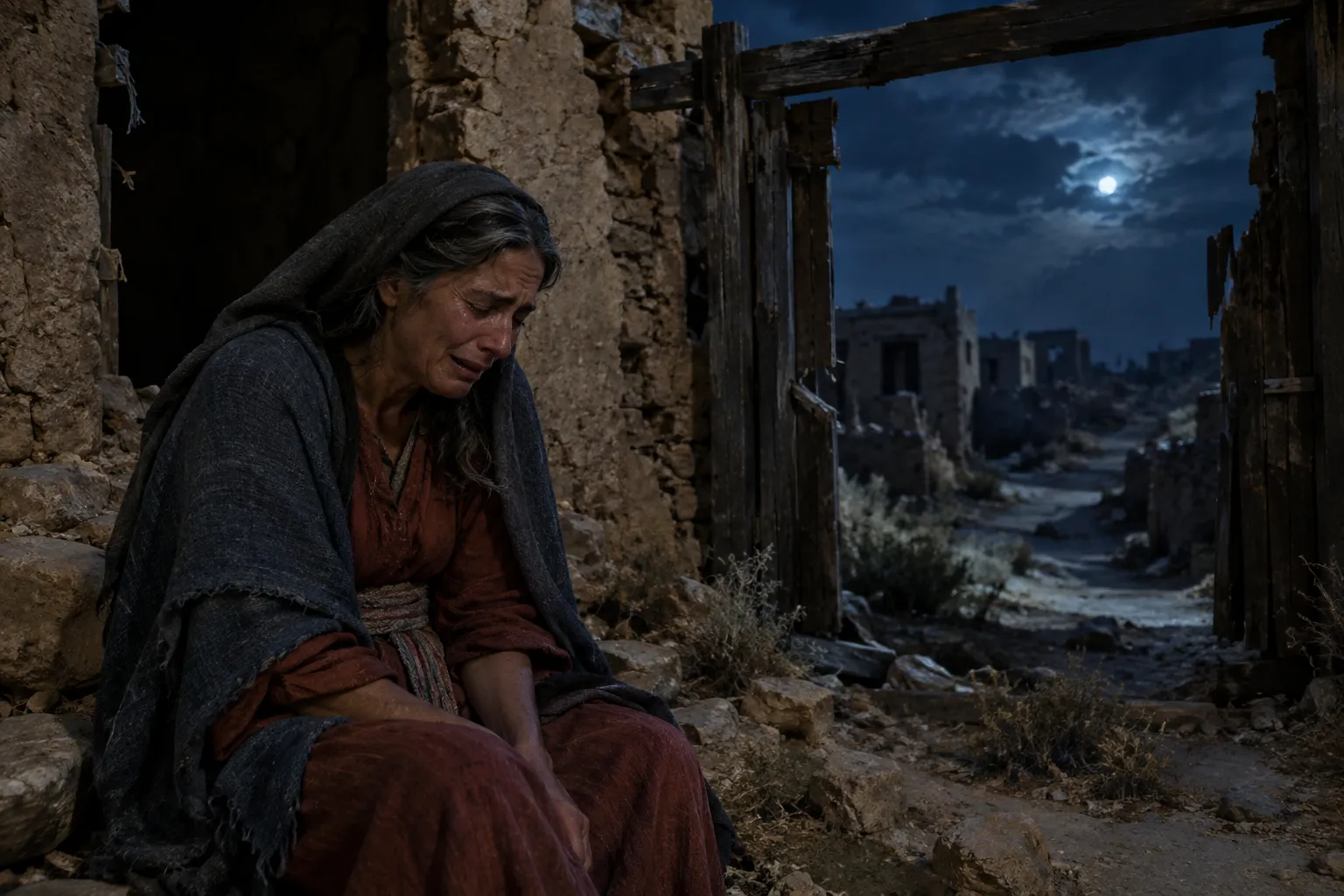 The City Weeps Alone (Lamentations 1:1–2)