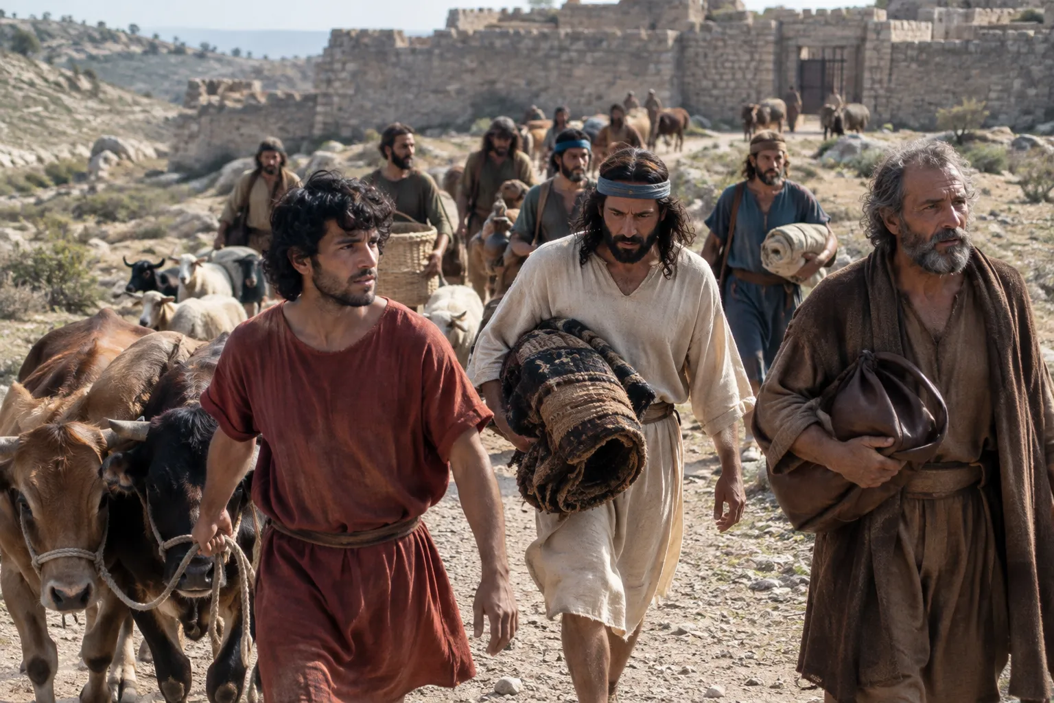 Livestock and plunder carried away (Deuteronomy 3:7)