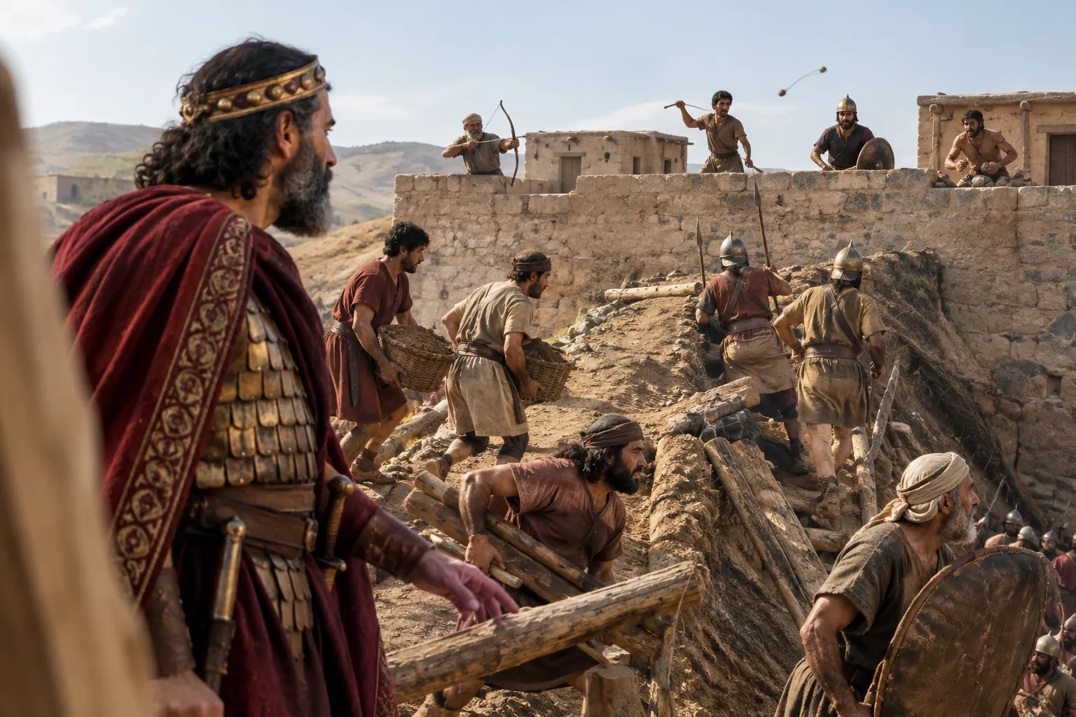 A mighty king against a small city (Ecclesiastes 9:14)