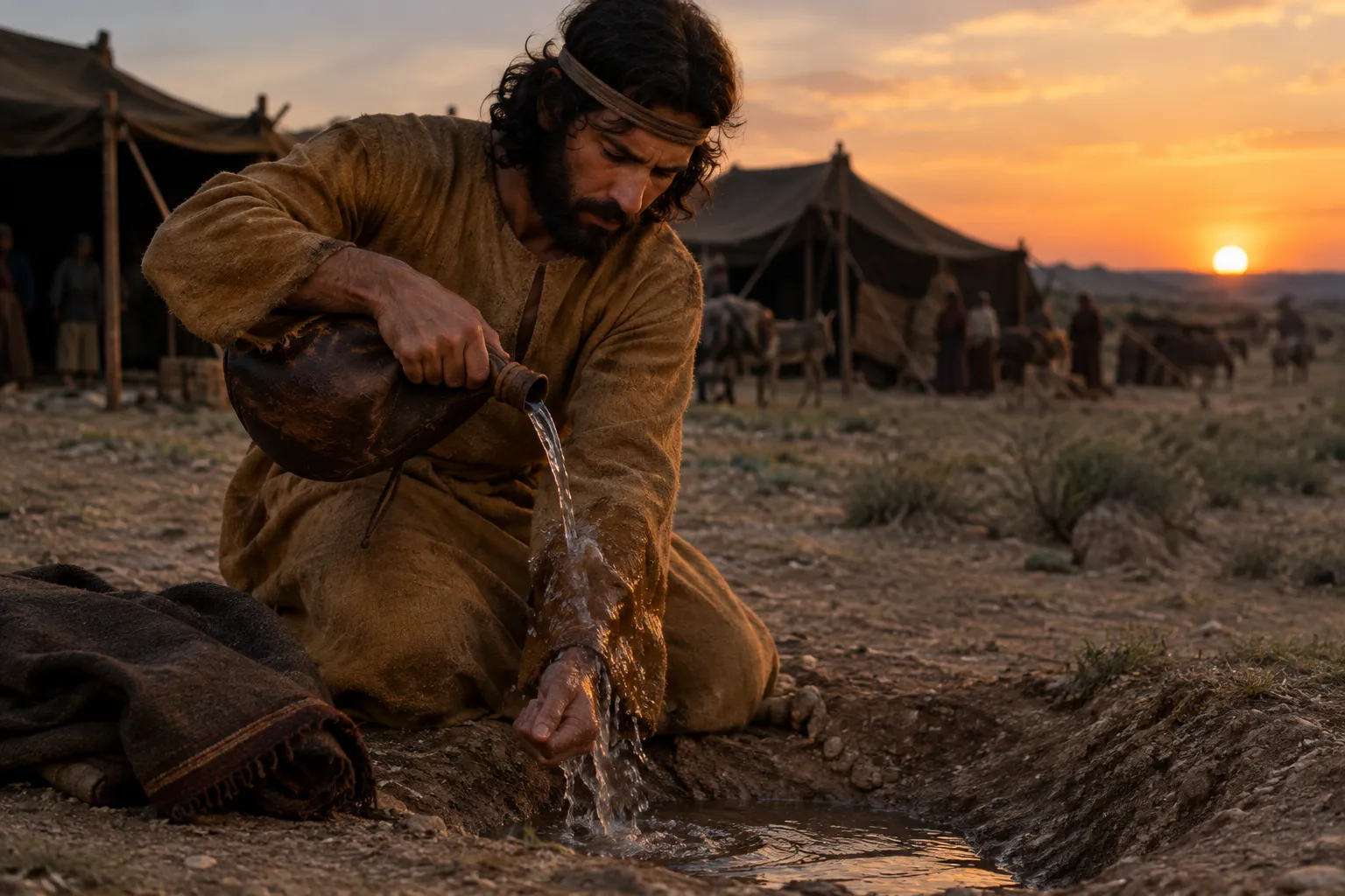 Washing Before Returning to Camp (Deuteronomy 23:10–11)