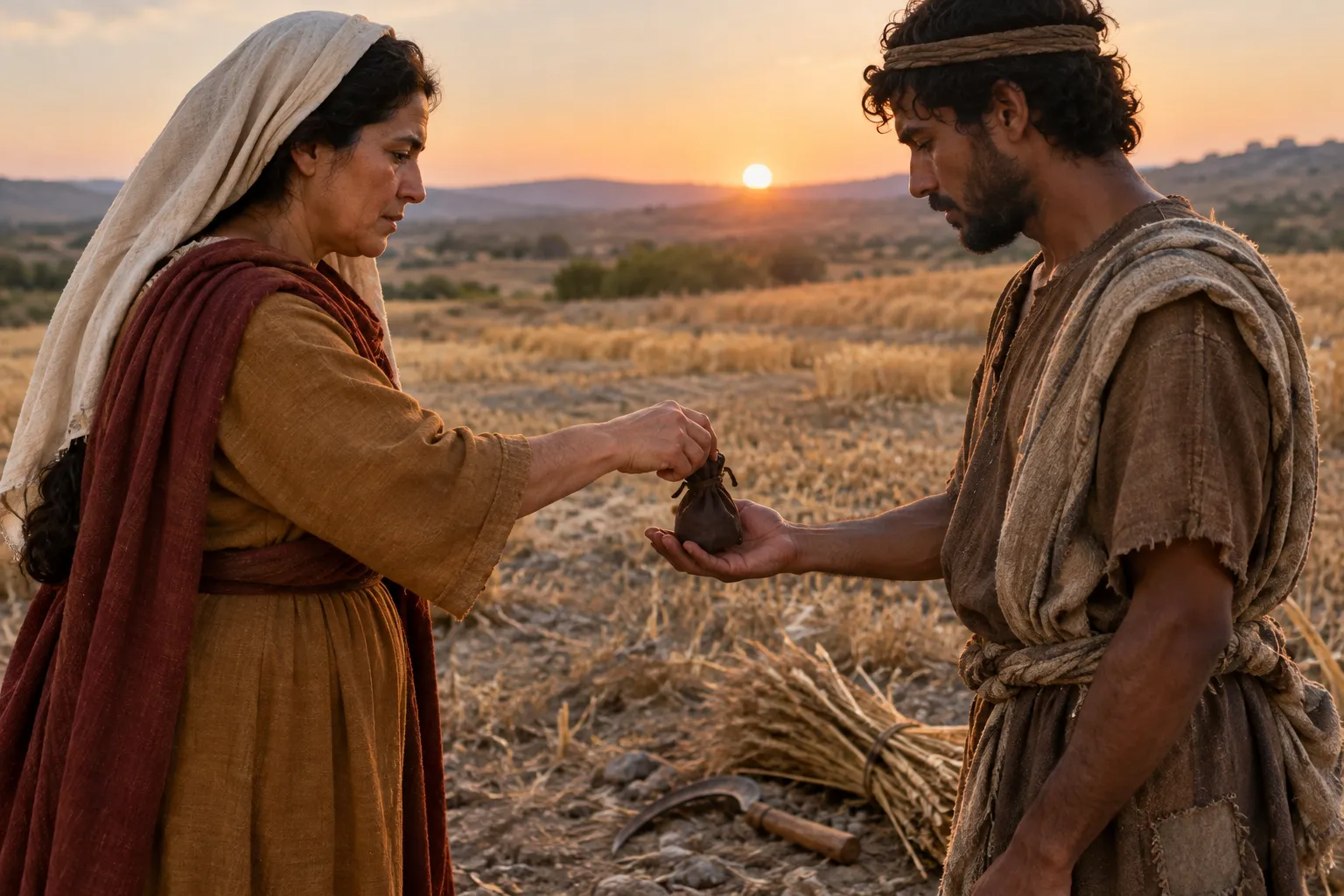 The worker paid before sunset (Deuteronomy 24:14–15)