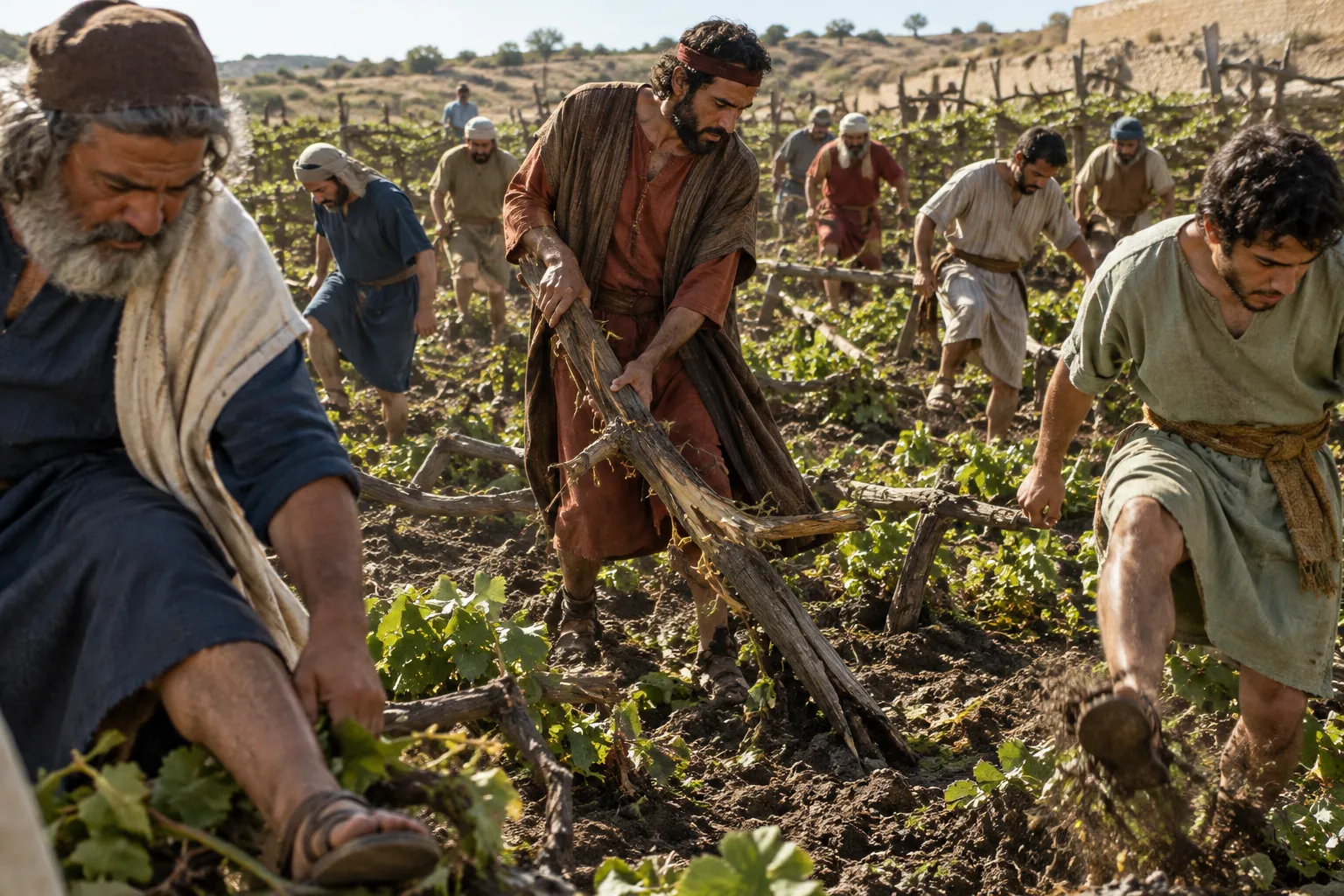 Many Shepherds Destroy the Vineyard (Jeremiah 12:10–11)
