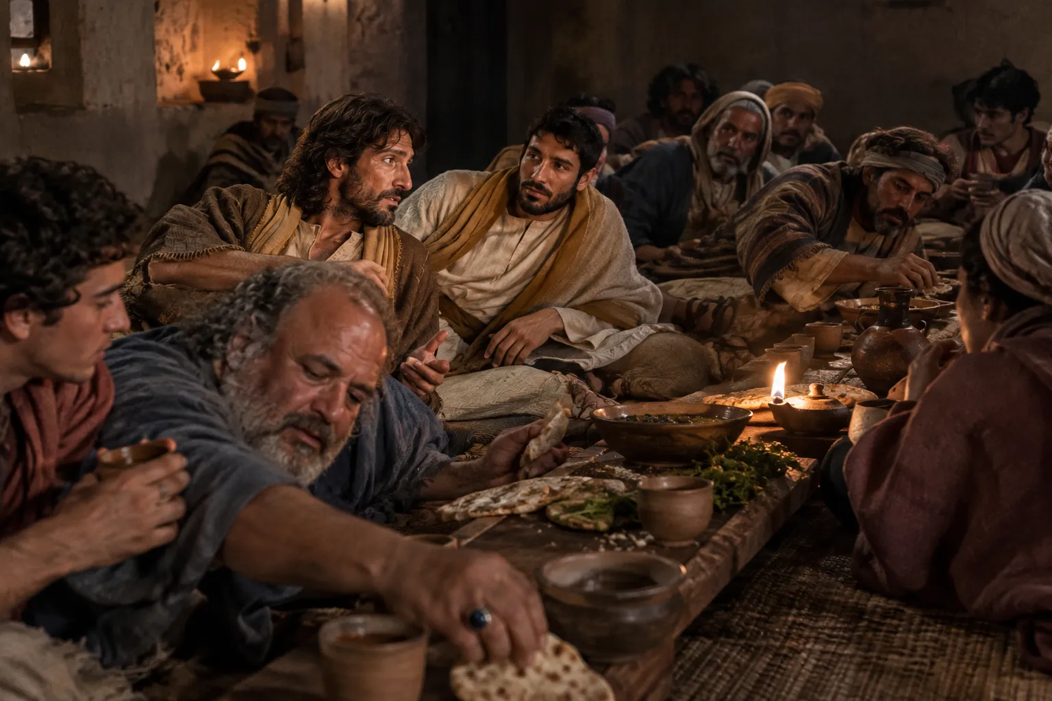 A Meal at Levi’s House (Mark 2:15)