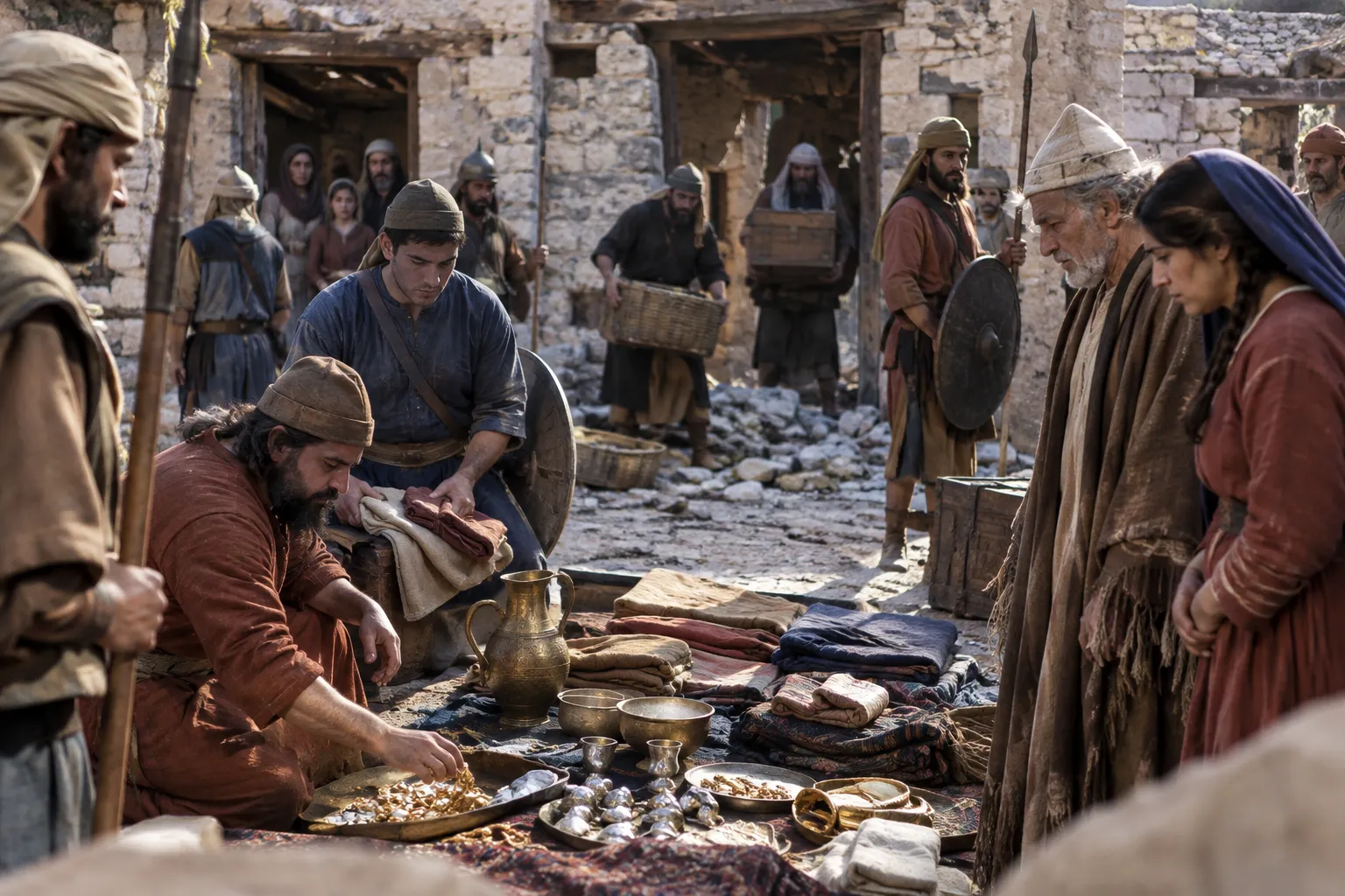 Plunder Divided Before the People (Zechariah 14:1–2)