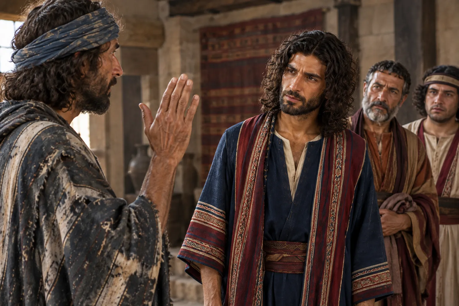 Hushai greets Absalom (2 Samuel 16:15–19)