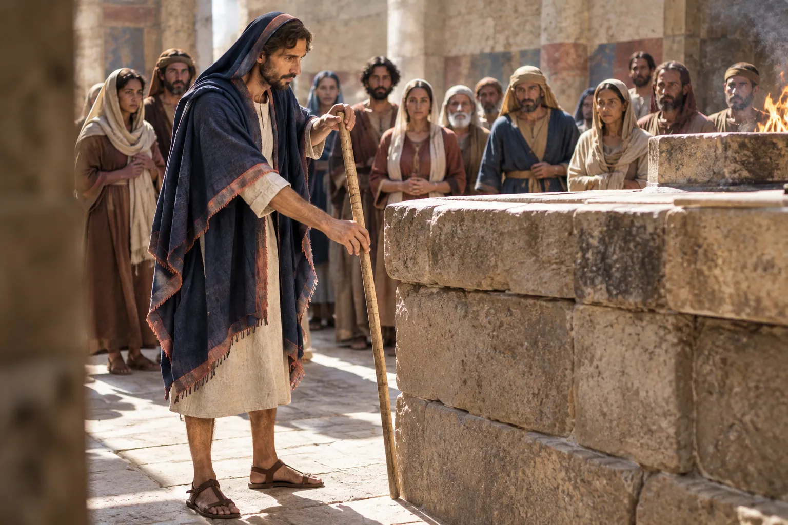 John Measures the Sanctuary (Revelation 11:1–2)