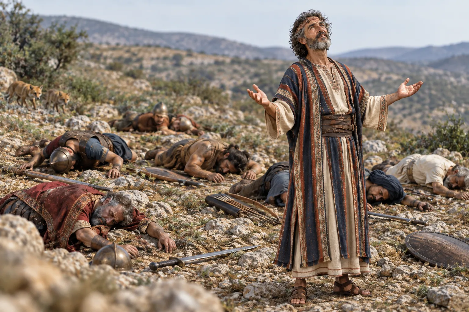 The King Rejoices After the Threat (Psalms 63:9–11)