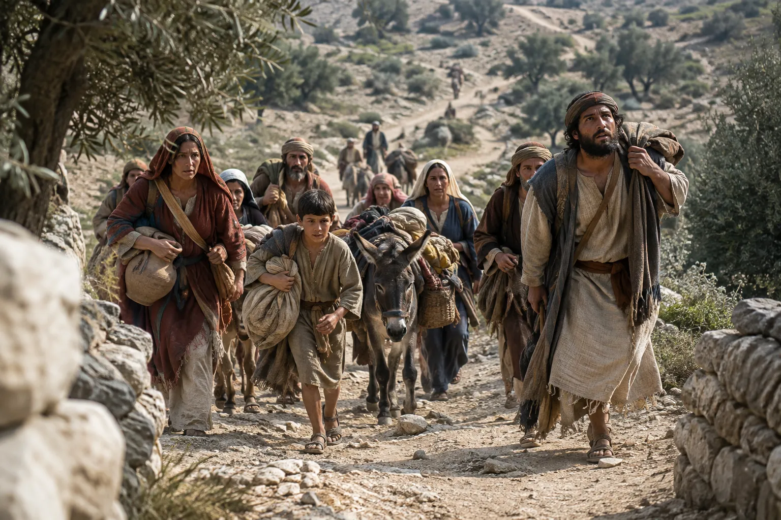 Gathered back into the land (Ezekiel 36:24–28)