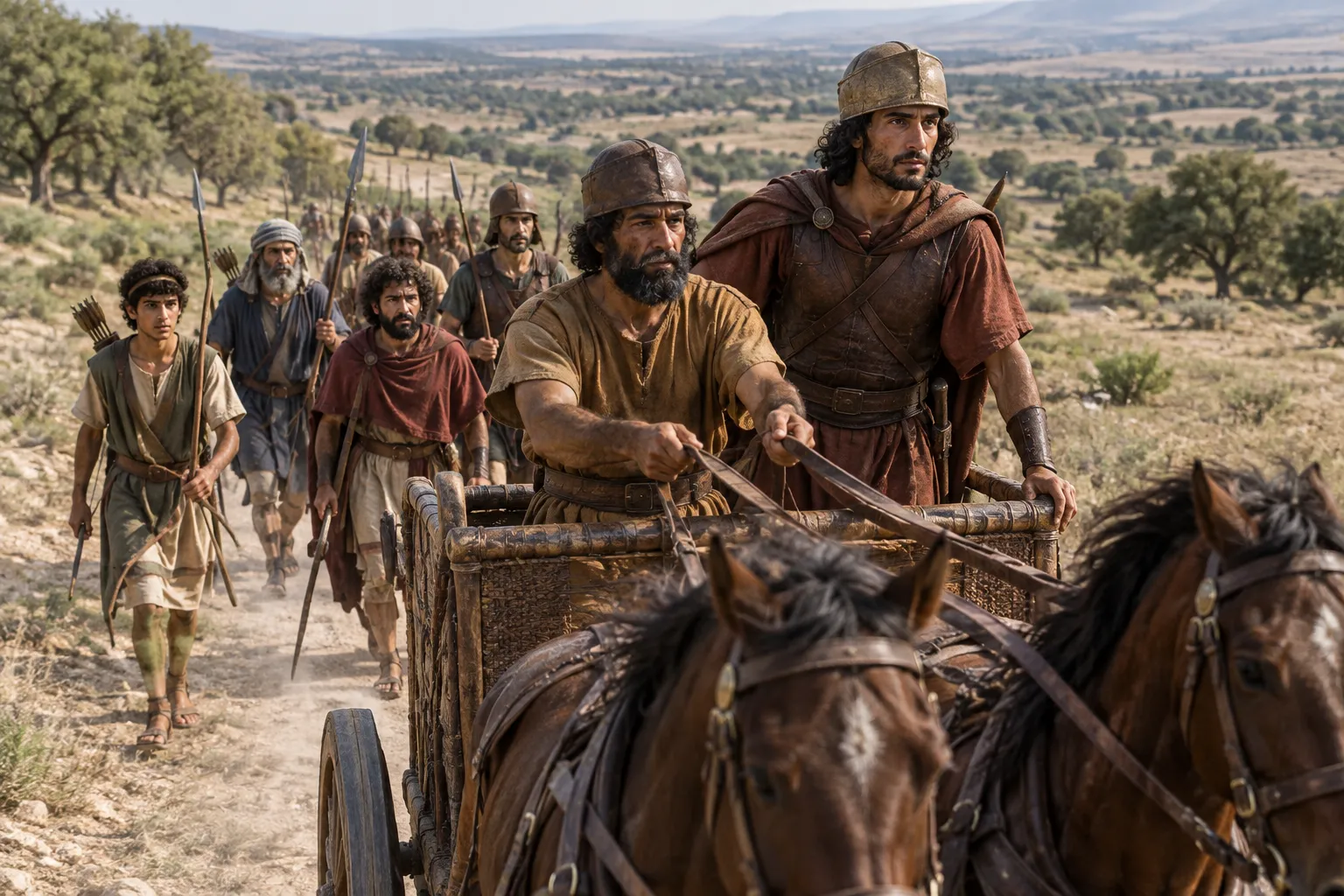 Josiah advances in disguise (2 Chronicles 35:20–22)