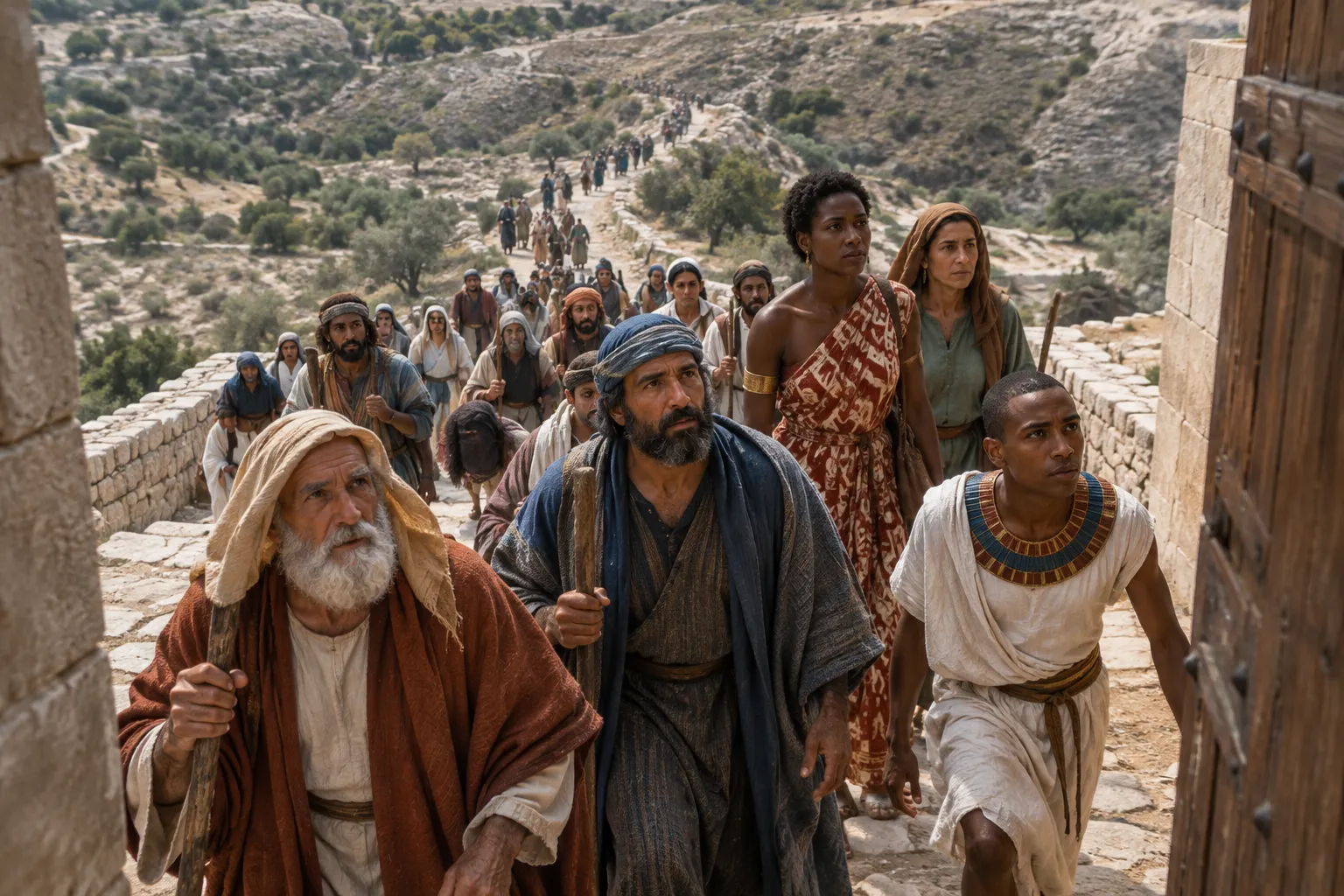 Many peoples ascend the mountain of the LORD (Isaiah 2:2–3)