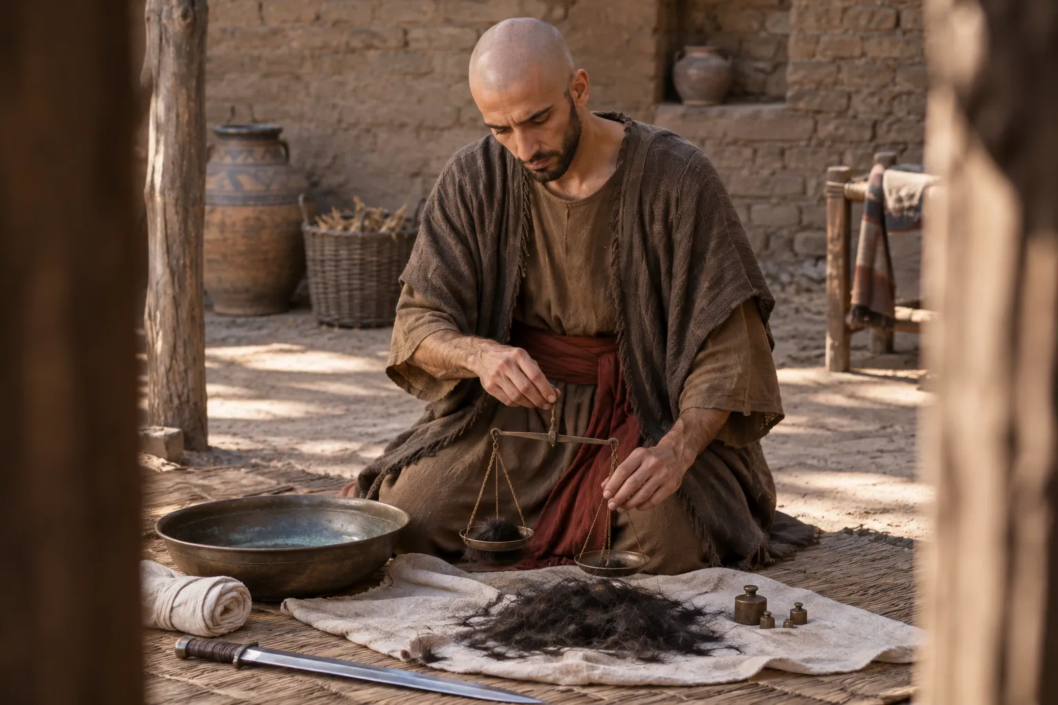 The Sword as a Razor (Ezekiel 5:1)