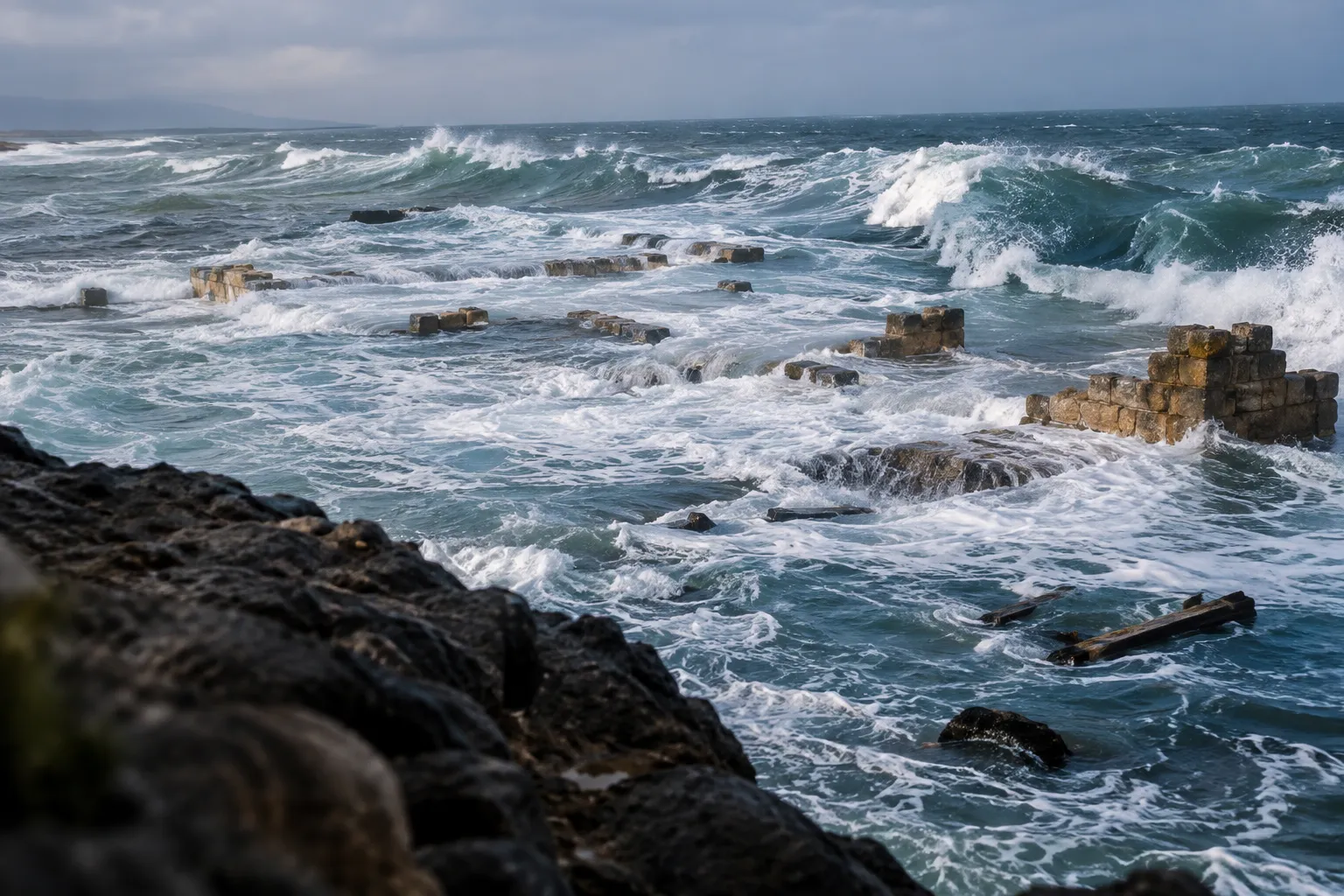 Mighty Waters Cover the Deserted City (Ezekiel 26:19–21)