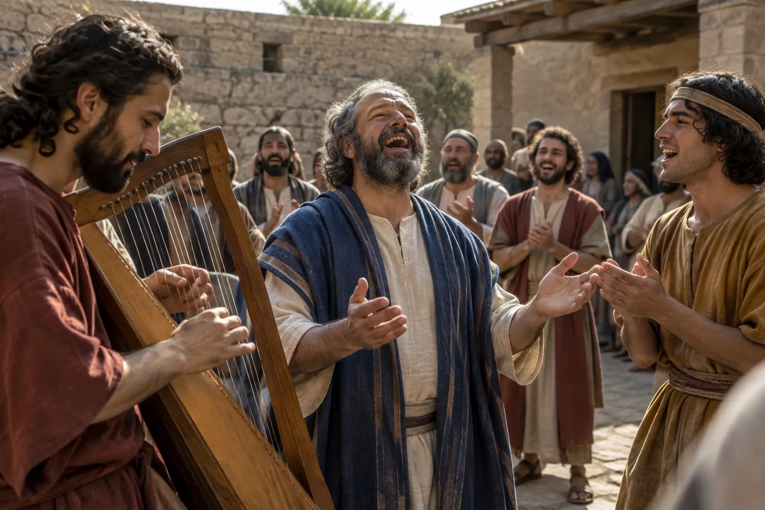 Praise with Ten Strings and a New Song (Psalms 33:1–3)