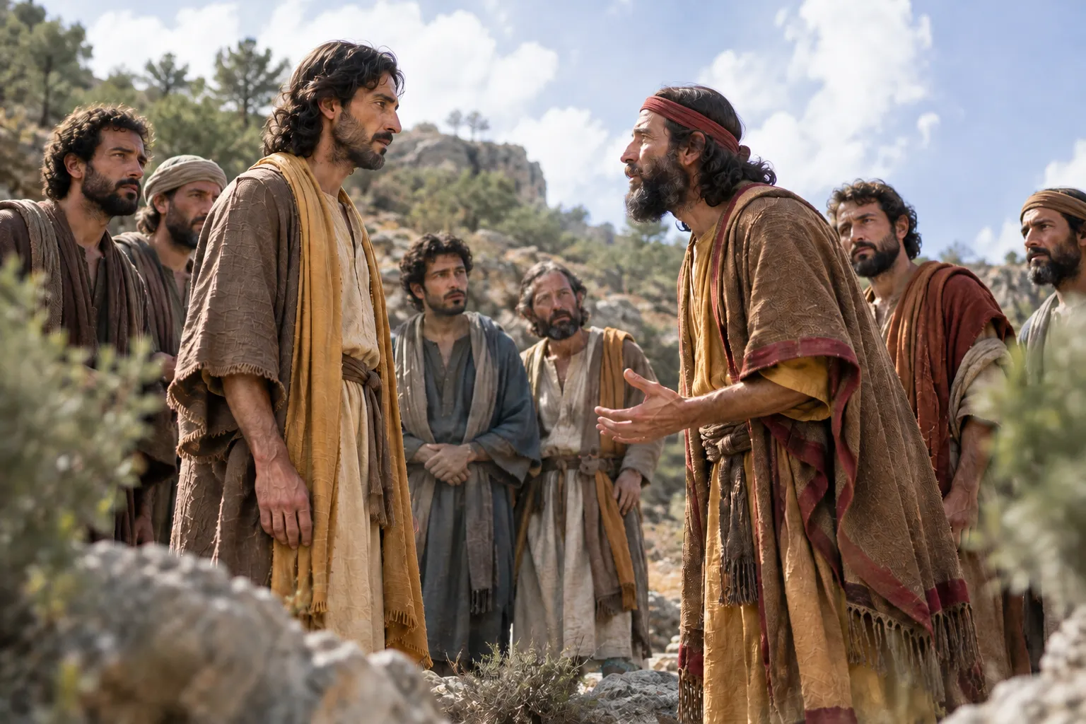 Peter confesses Jesus (Matthew 16:13–20)