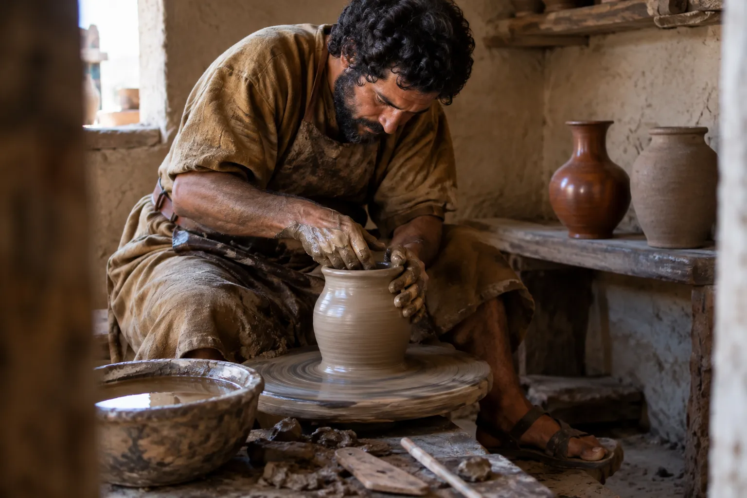 The Potter’s Authority over the Clay (Romans 9:20–21)