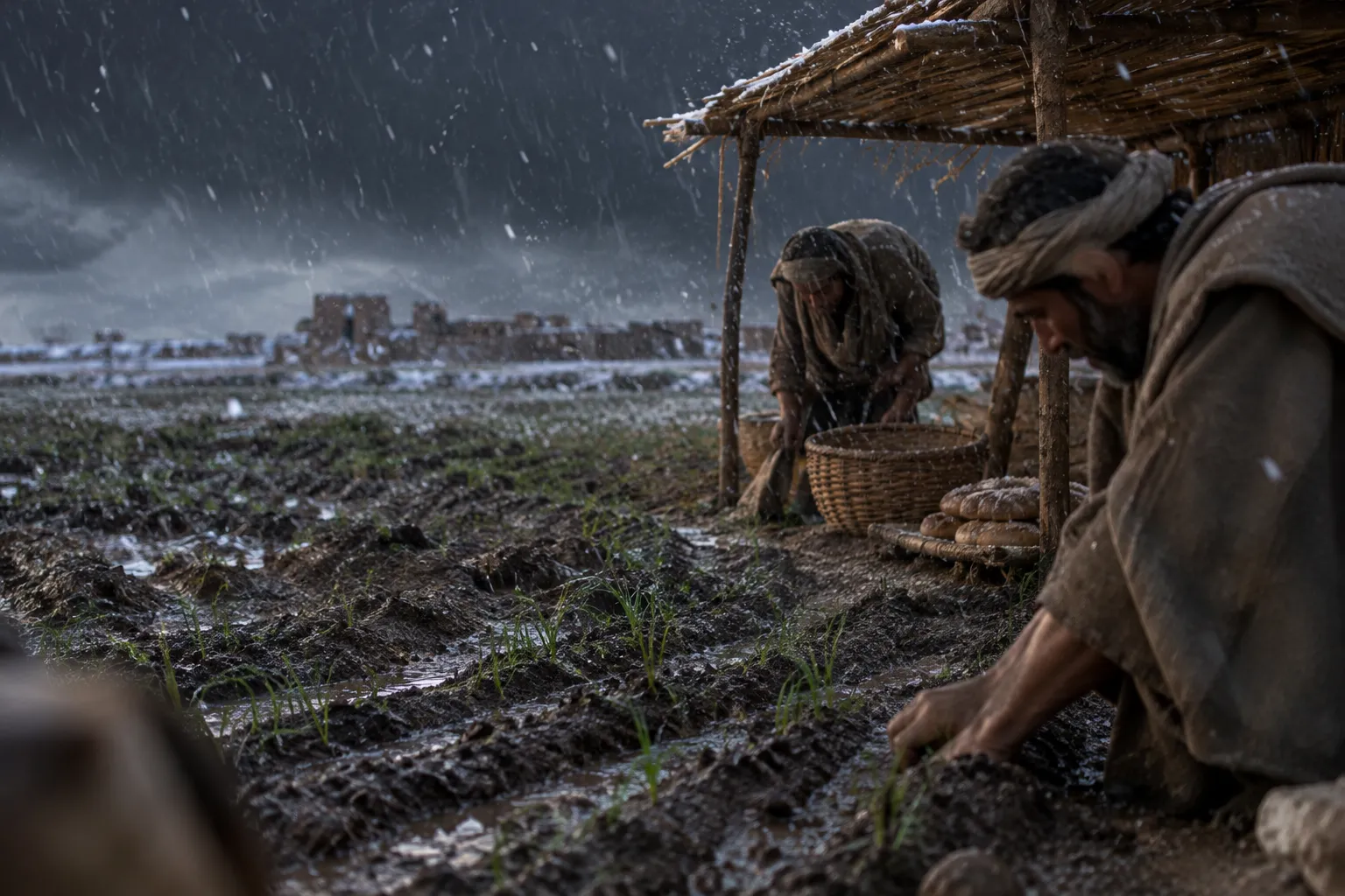 Rain upon the fruitful earth (Isaiah 55:10–11)