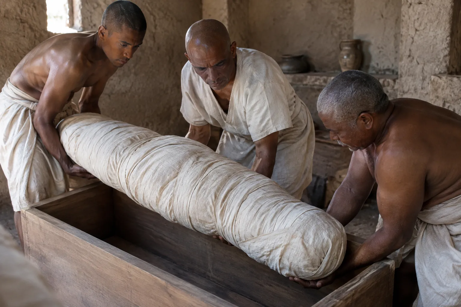 Joseph Is Placed in a Coffin (Genesis 50:26)