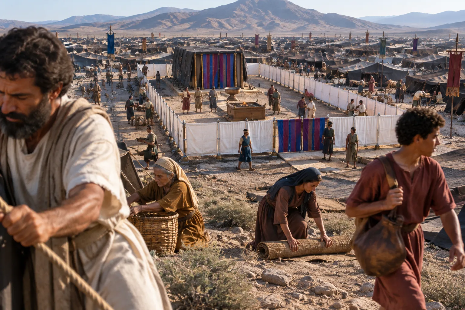 The Camp Around the Tent of Meeting (Numbers 2:2–34)