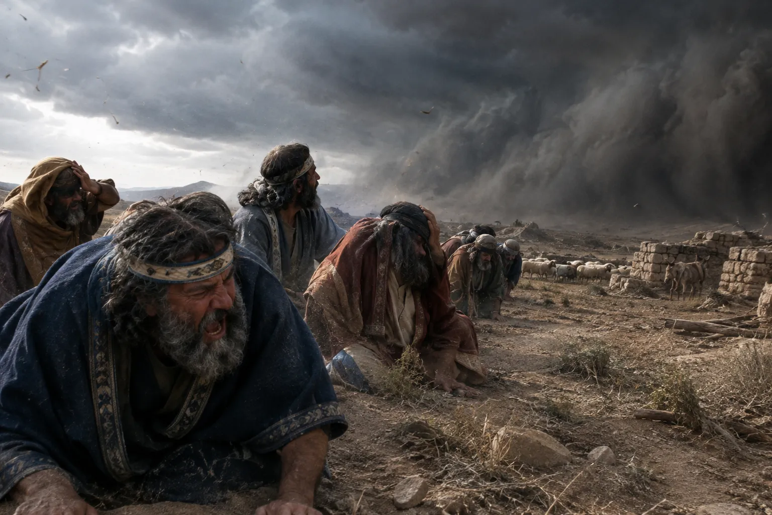 The leaders wail in the dust (Jeremiah 25:32–38)