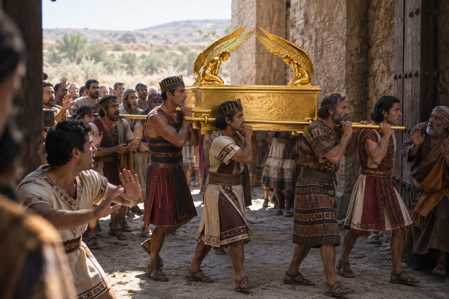The Ark Arrives in Ekron (1 Samuel 5:10)