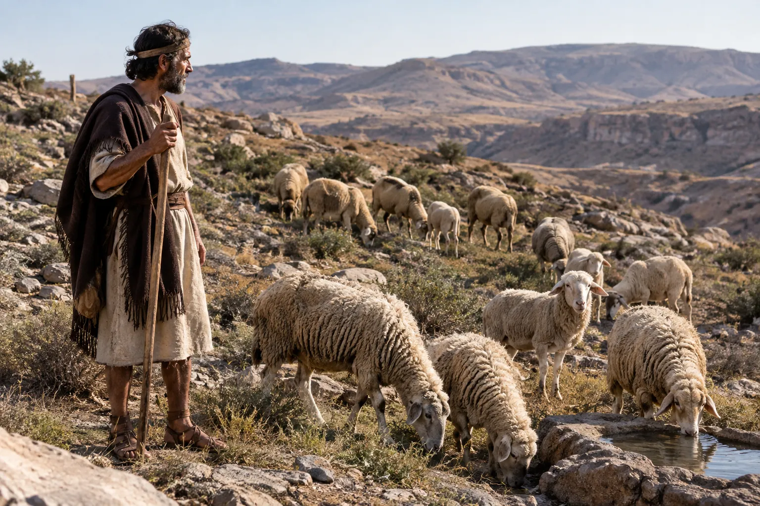 The Sheep Under His Care (Hebrews 4:7)
