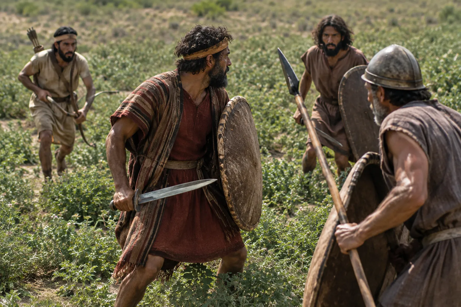 Shammah Defends the Lentil Field (2 Samuel 23:11–12)