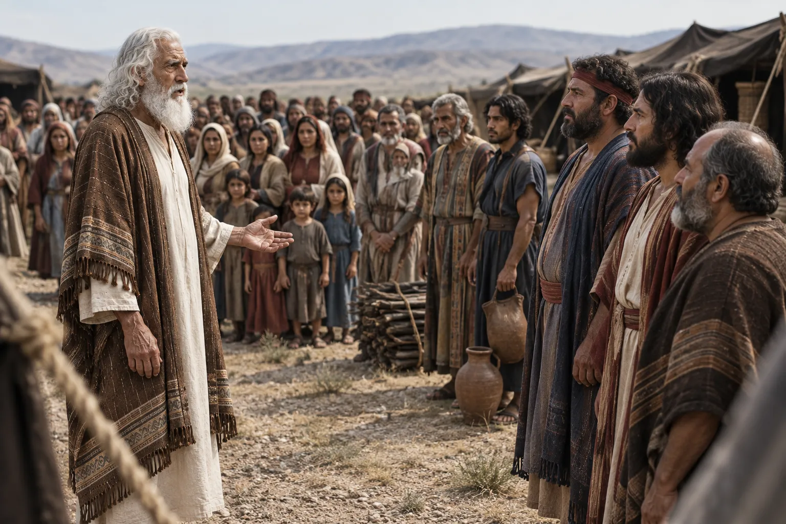 All Israel stands before the covenant (Deuteronomy 29:1–15)
