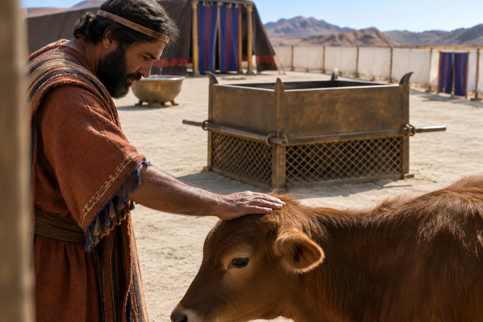 A Hand on the Burnt Offering (Leviticus 1:3–4)