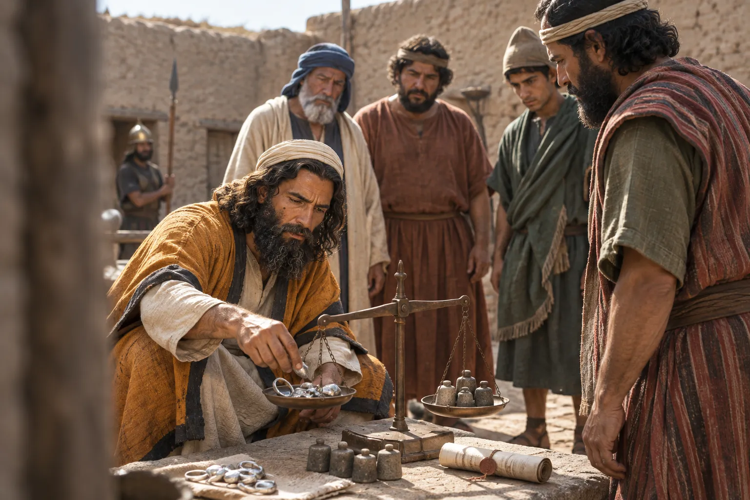 Silver weighed for the field (Jeremiah 32:9–10)