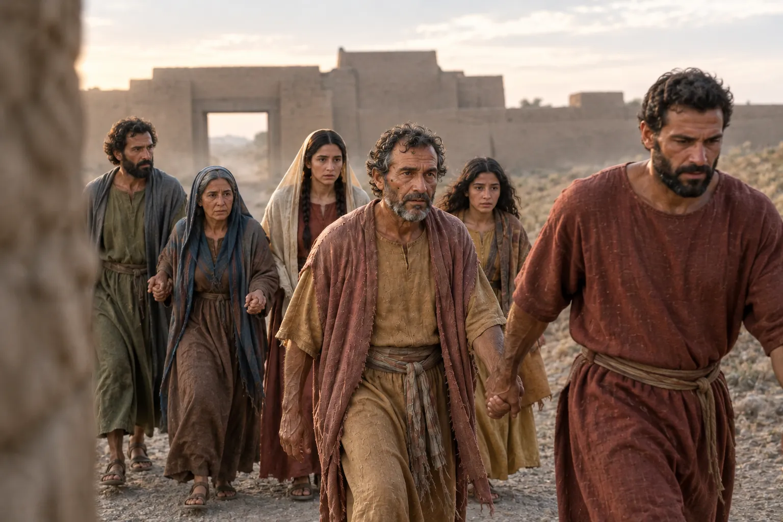 Led Safely Out at Daybreak (Genesis 19:15–17)
