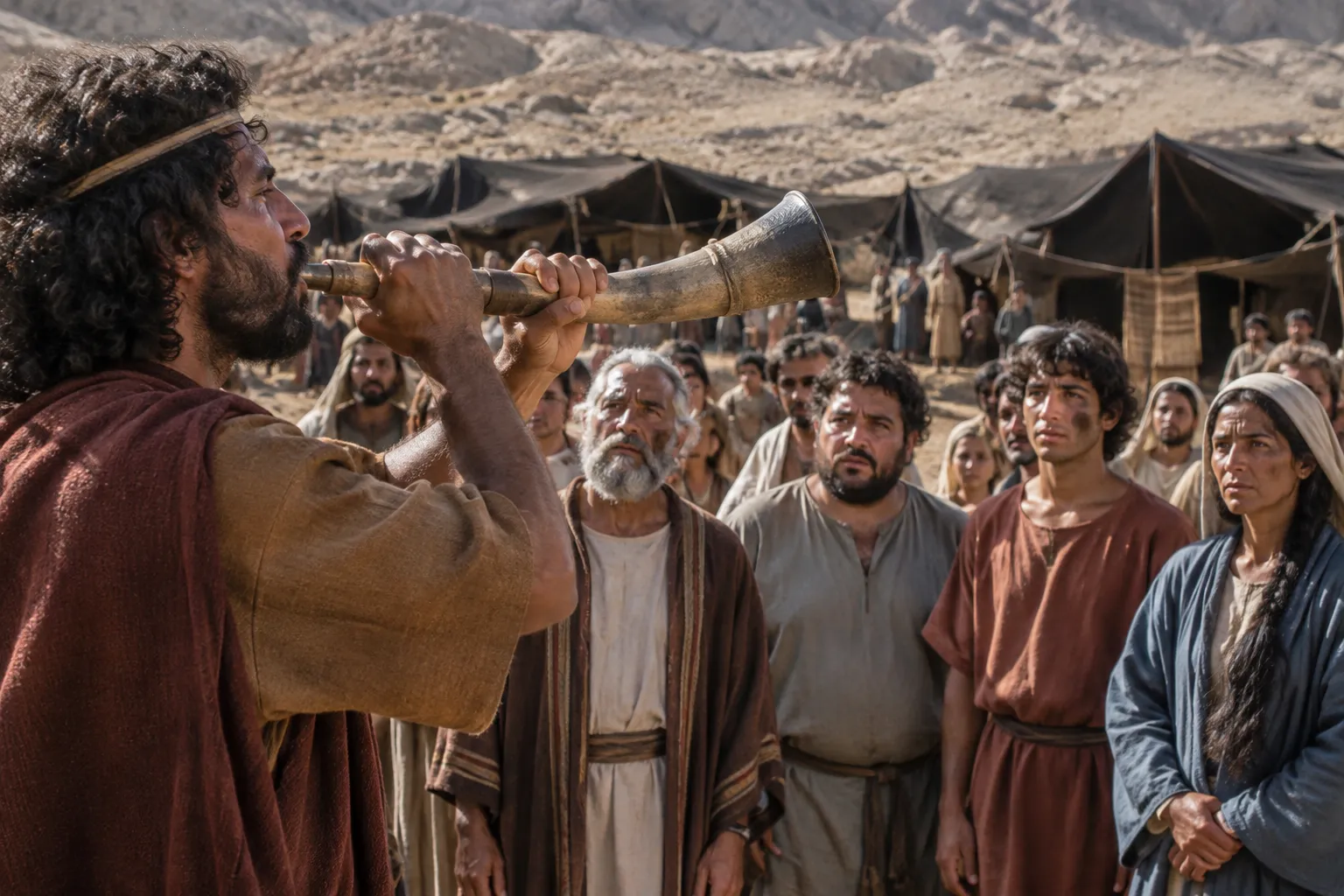 Trumpet for the Sacred Assembly (Leviticus 23:24–25)