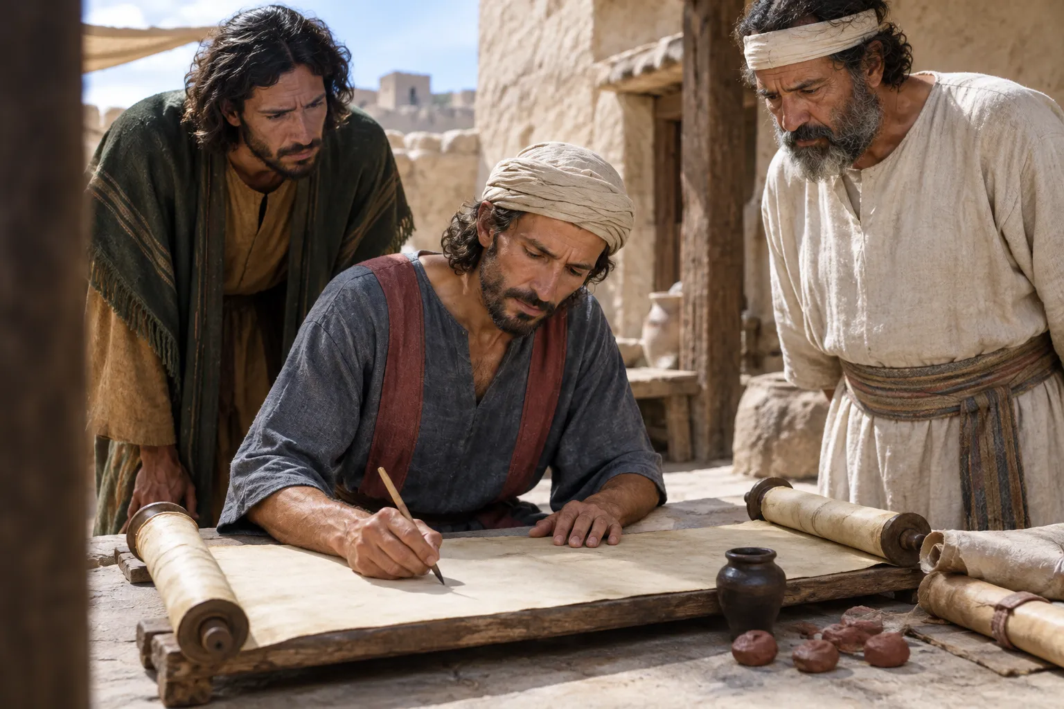 The Sign-Name on the Large Scroll (Isaiah 8:1–2)
