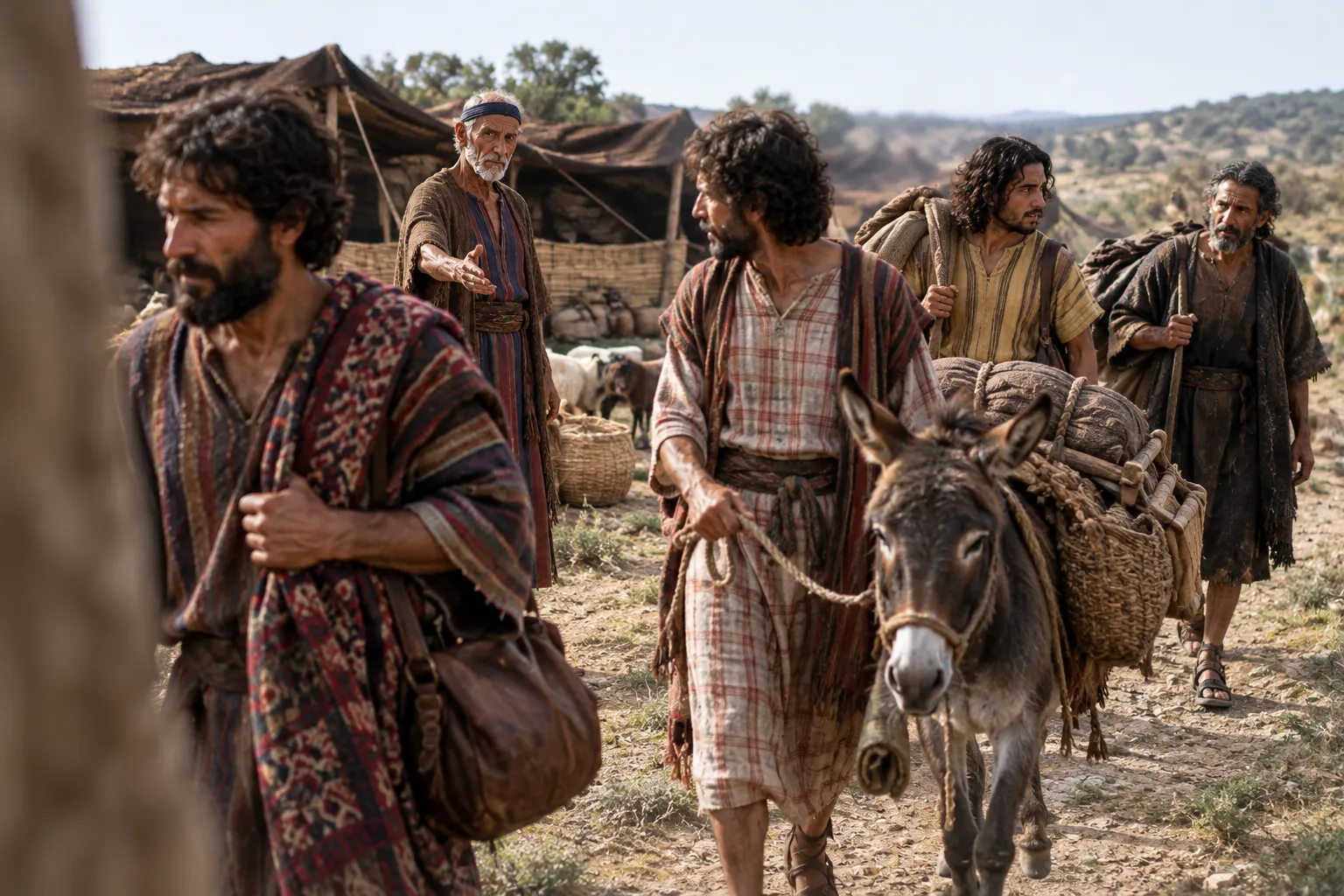 Abraham Sends Away the Sons (Genesis 25:6)