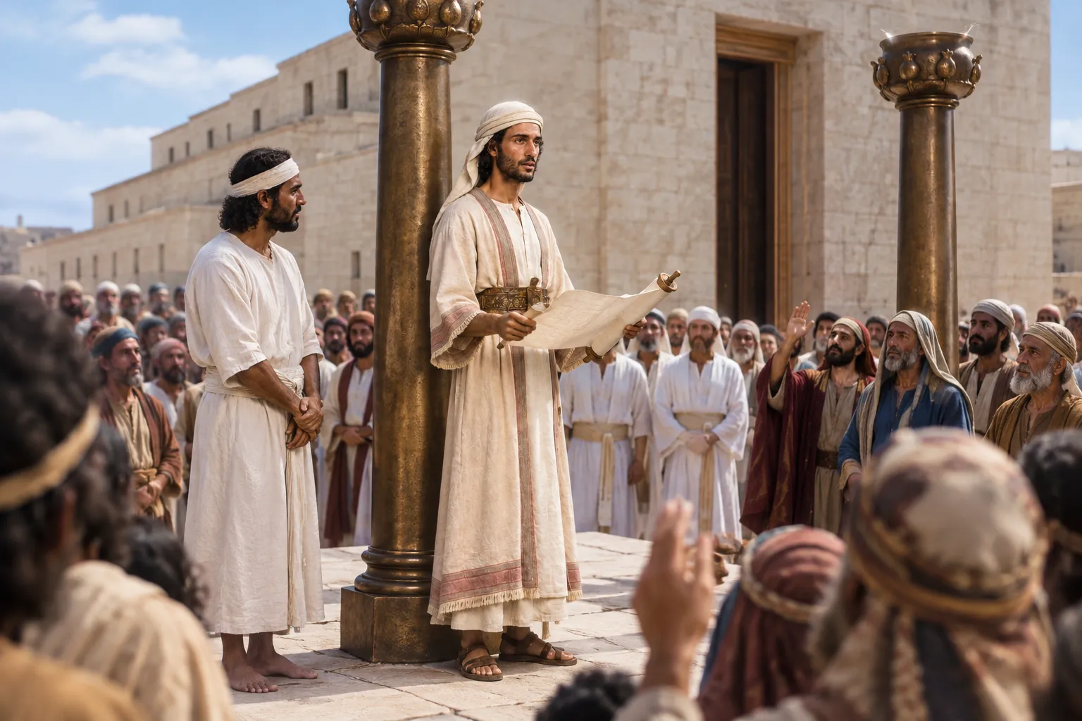 Josiah renews the covenant (2 Kings 23:1–3)