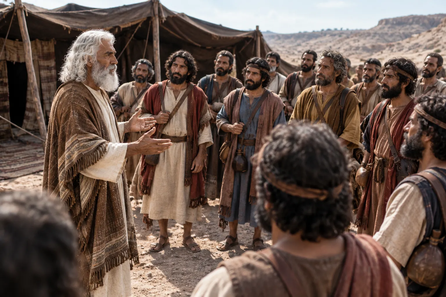 Moses Instructs the Twelve Spies (Numbers 13:17–20)
