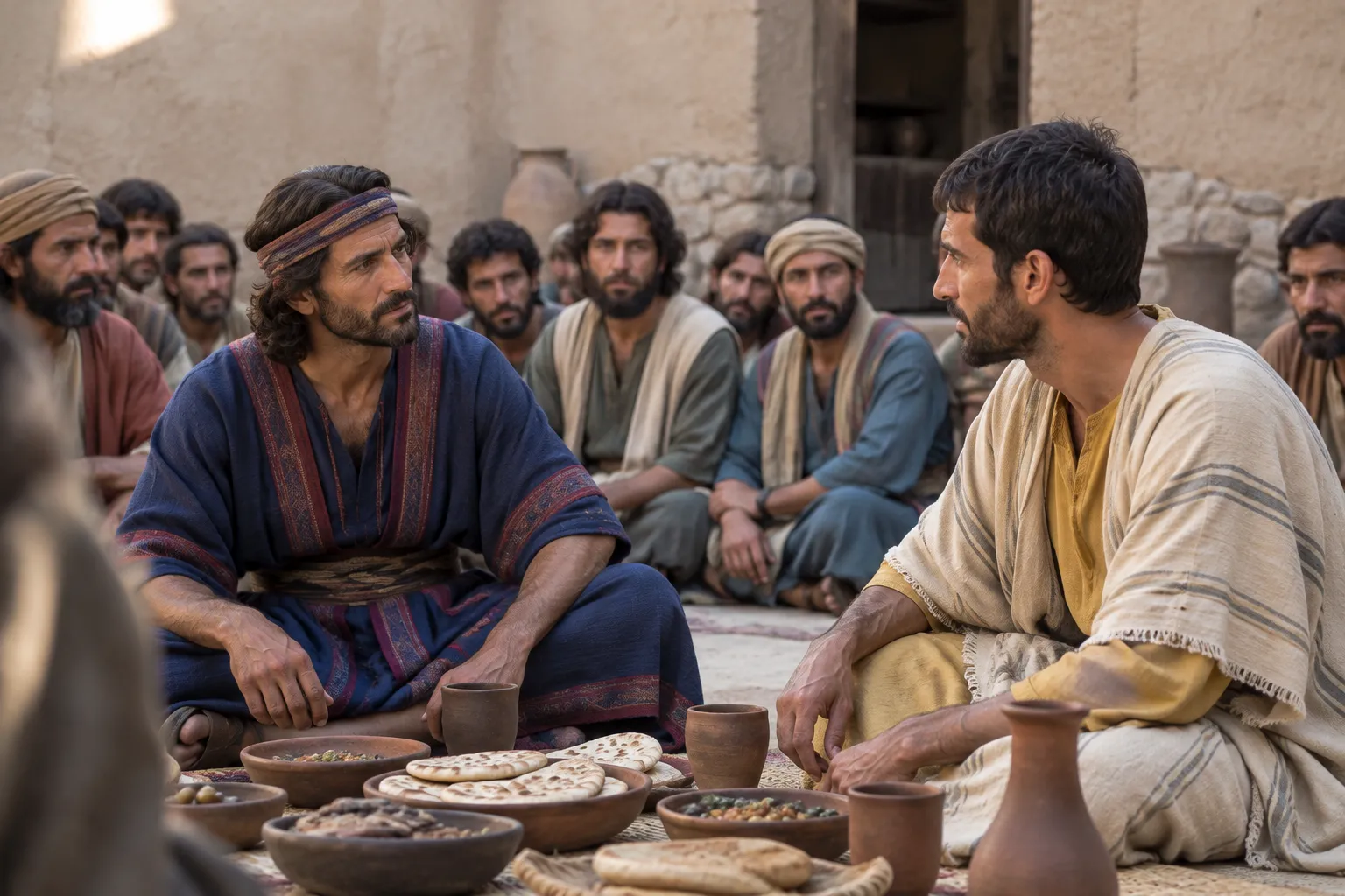 The Last Meal at Mizpah (Jeremiah 41:1)