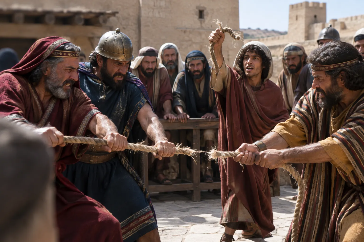 The rulers plot and cast away the cords (Psalms 2:1–3)