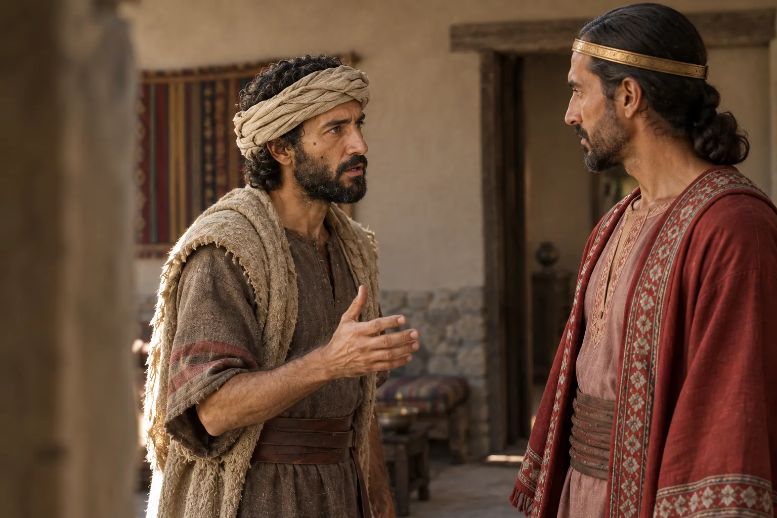 Elijah warns Ahab (1 Kings 17:1)