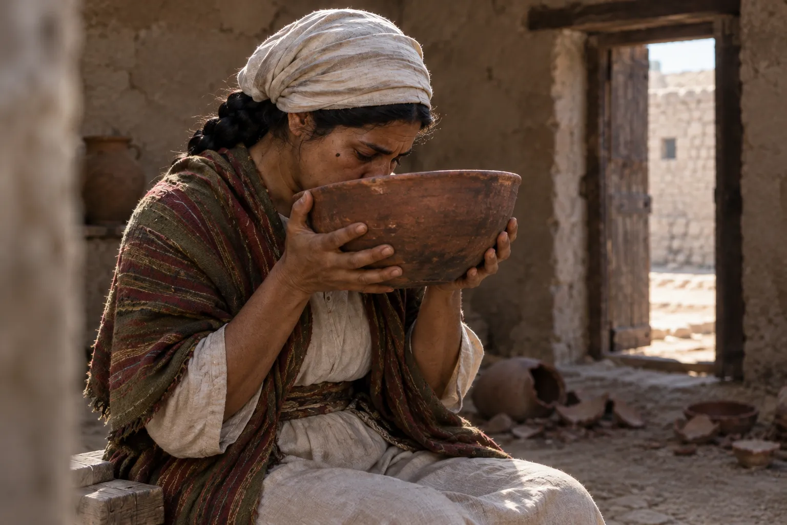 The cup of her sister (Ezekiel 23:31–34)