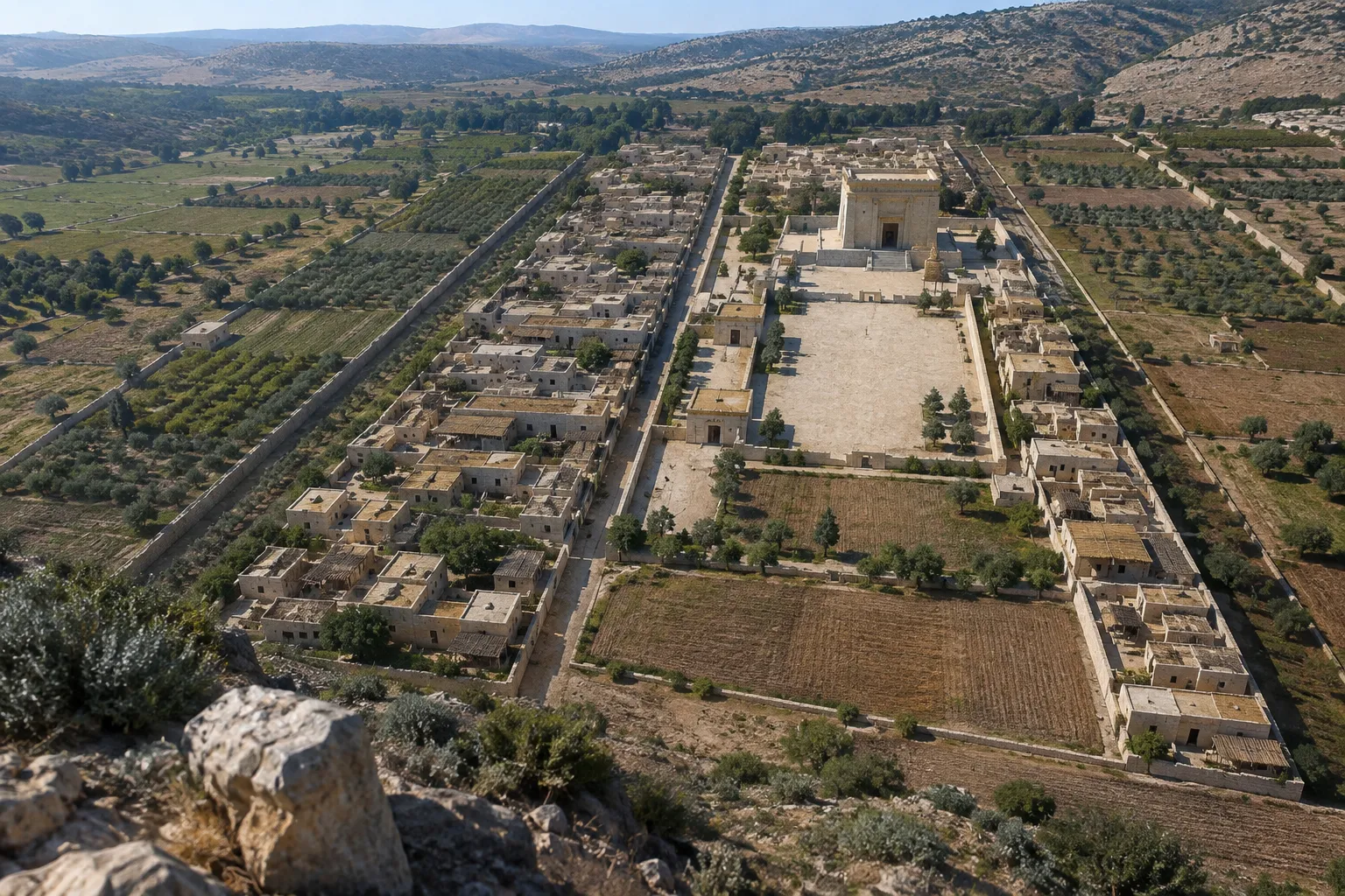 The Ordered Allotments (Ezekiel 45:4–8)