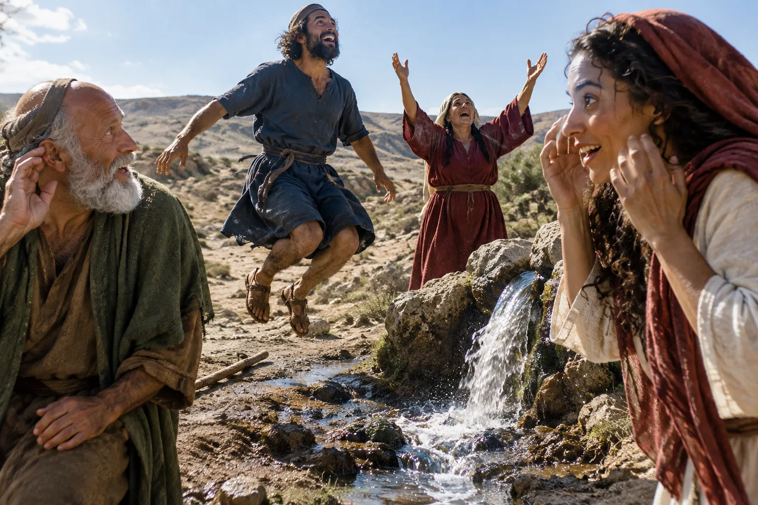 Healing and Waters in the Desert (Isaiah 35:5–7)