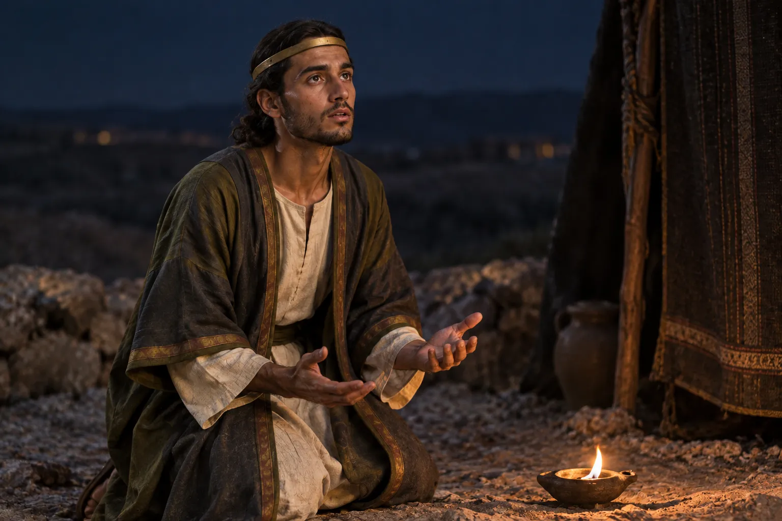 Solomon asks for wisdom (2 Chronicles 1:7–12)