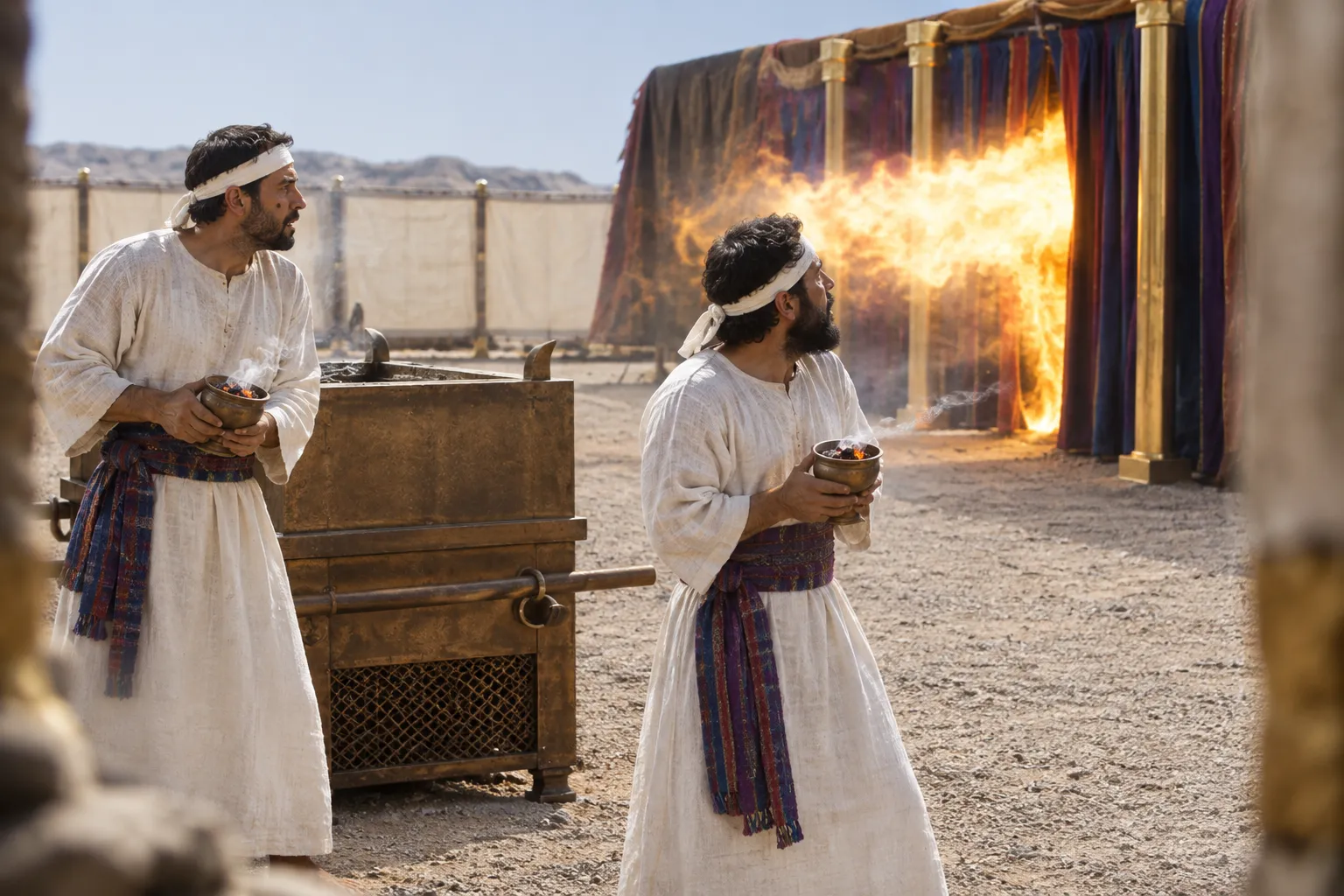 Fire from the Presence (Numbers 26:61)