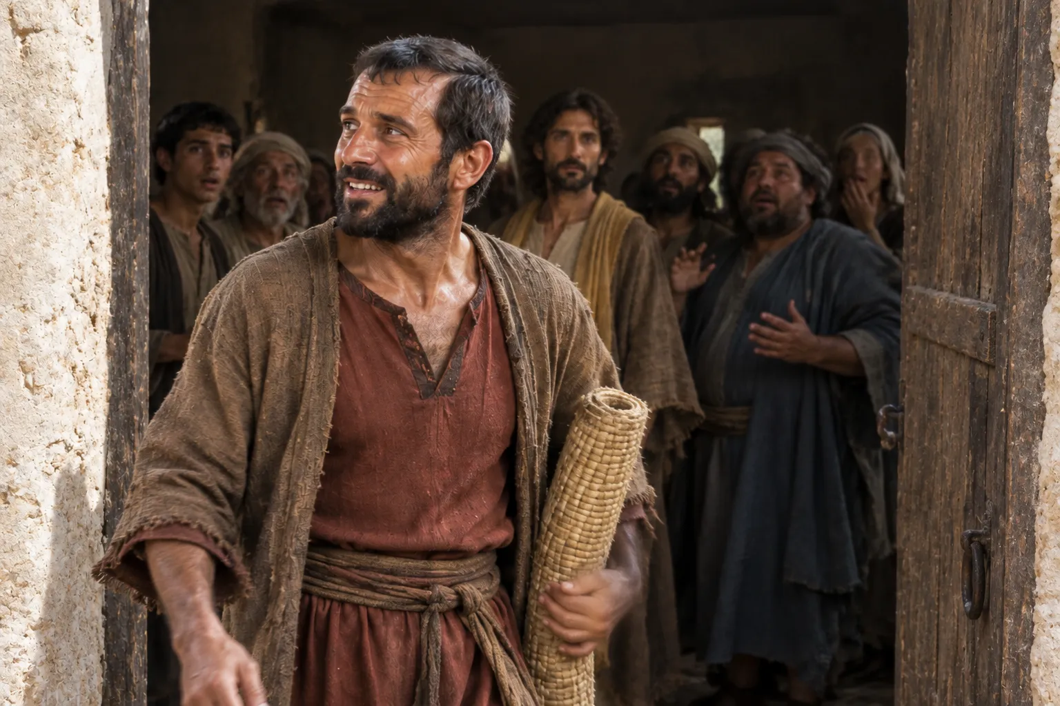 He Walks Out Carrying His Mat (Mark 2:11–12)