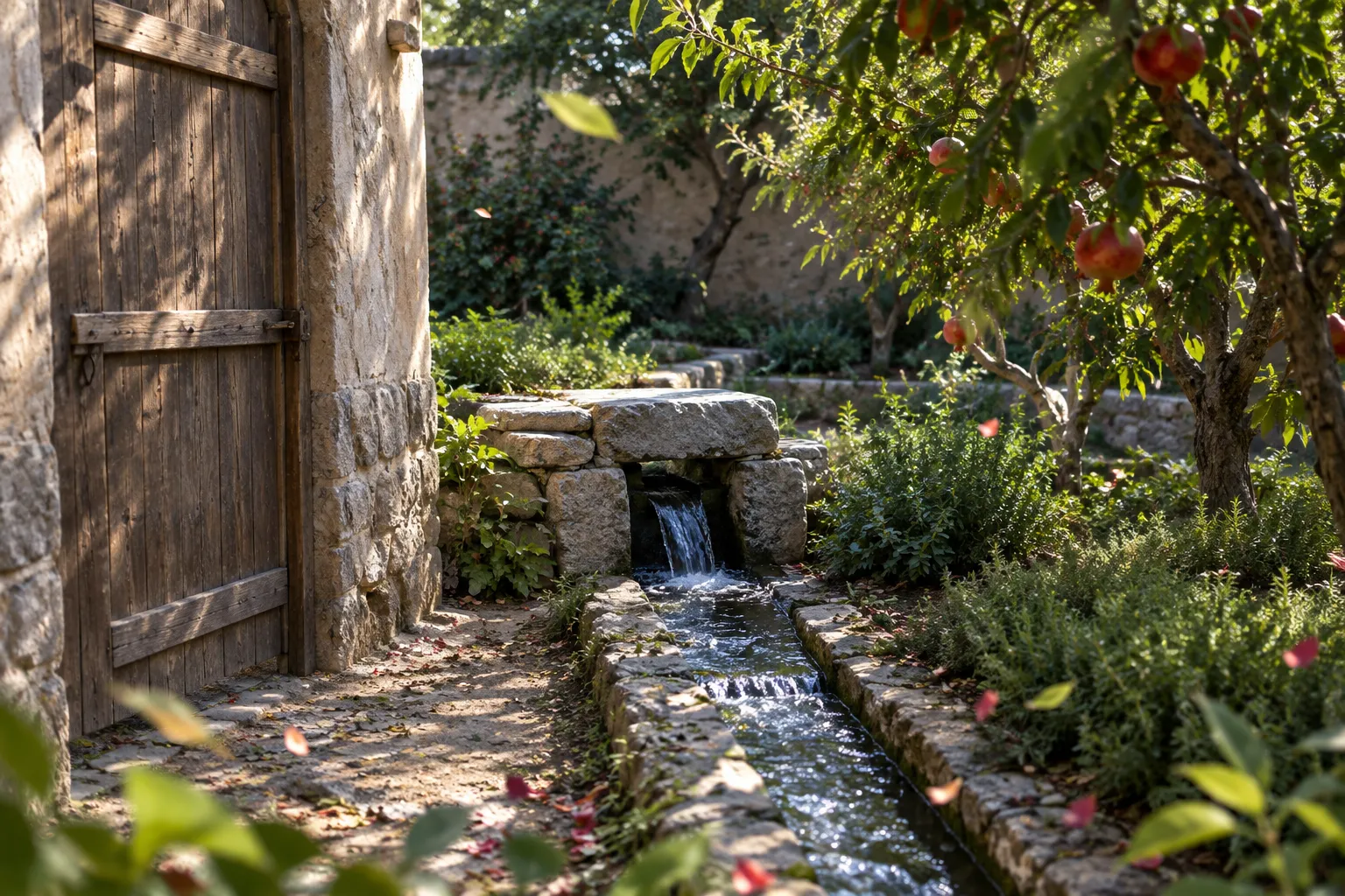The Enclosed Garden Spring (Song of Solomon 4:12–16)